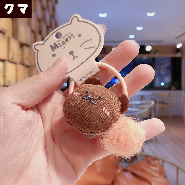 ヘアゴム 髪ゴム 髪留め ヘアアクセサリー キッズ こども用 女の子 ポンポン付き かわいい ヘアアレンジ クマ ネコ 動物 アニマル 野菜 キュート Zak おとりよせ Com 通販 Yahoo ショッピング