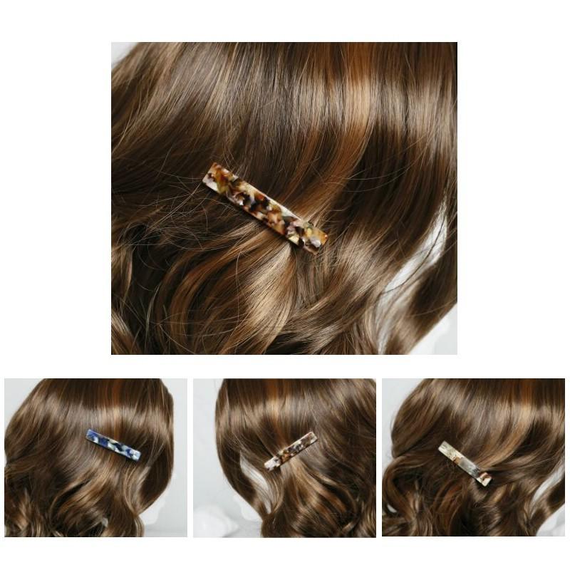 ヘアクリップ 同色2本セット 髪留め レディース 女性用 ヘアアクセサリー くちばしクリップ ヘアピン 細長 シンプル マーブル べっ甲調 琥珀調 ヘ Zak おとりよせ Com 通販 Yahoo ショッピング