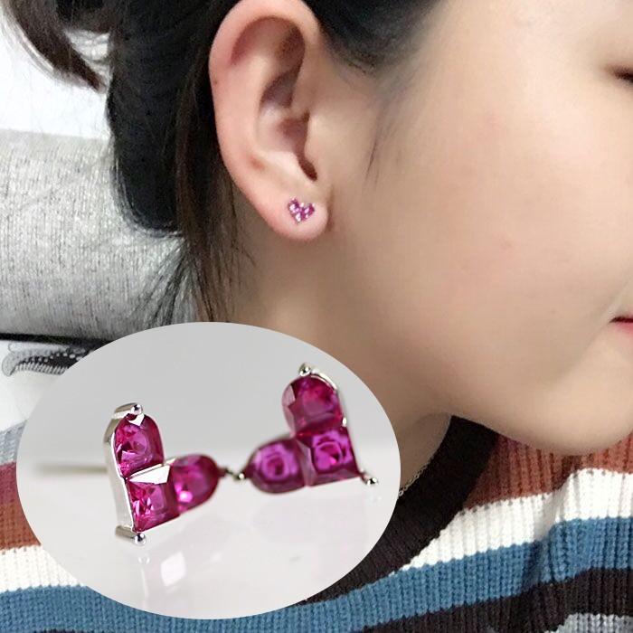 スタッドピアス キャッチピアス ハート ラインストーン レディース アクセサリー キラキラ おしゃれ 可愛い かわいい ガーリー 小ぶり シンプル 小 Zak 961 おとりよせ Com 通販 Yahoo ショッピング