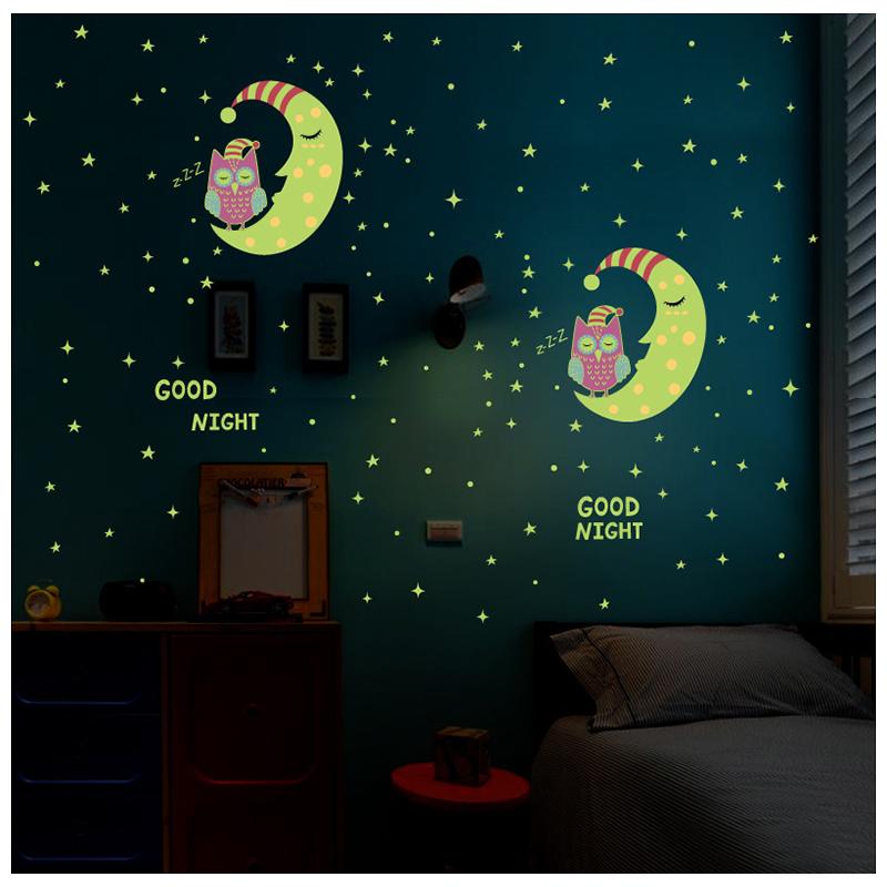 光るウォールステッカー ウォールシール 夜光シール 夜光ステッカー 蓄光シール 壁シール 壁紙シール 壁面装飾 壁装飾 室内装飾 ルームデコレーション Zak おとりよせ Com 通販 Yahoo ショッピング