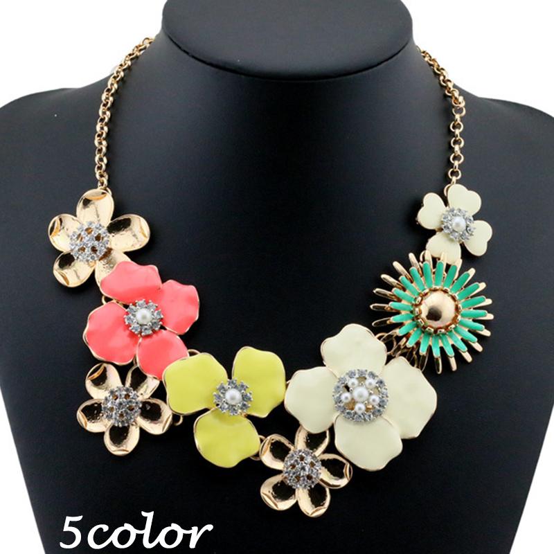 ネックレス ペンダント アクセサリー レディース 女性用 フラワー 花 ビッグモチーフ 大ぶり カラフル おしゃれ 上品 ギフト エレガント プレゼン Zak おとりよせ Com 通販 Yahoo ショッピング