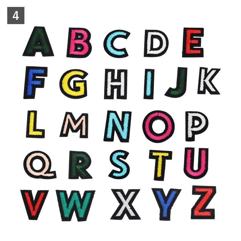 アルファベットワッペン アップリケ ハンドメイド 手芸用品 パーツ 装飾 文字 ローマ字 名前入れ ワッペン Zak おとりよせ Com 通販 Yahoo ショッピング