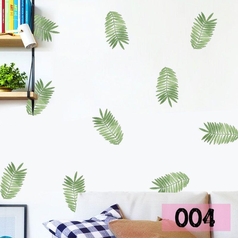 ウォールステッカー 壁紙シール 葉 緑 自然 爽やか シンプル 面白い 書斎 リビング 寝室 ベッドルーム キッチン 模様替え パーティ イベント イ Zak 997 おとりよせ Com 通販 Yahoo ショッピング