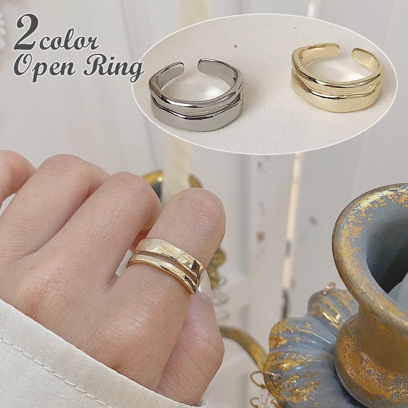 指輪 オープンリング レディース アクセサリー シルバーカラー ゴールドカラー かわいい お洒落 可愛い シンプル 上品 大人 女性 Zak おとりよせ Com 通販 Yahoo ショッピング