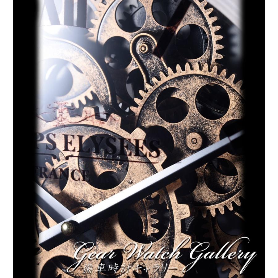 歯車 時計 置き時計 アナログ時計 アンティーク時計 ローマ数字 文字盤 ホワイト 白 店舗用ディスプレイ 什器 滑車 歯車モチーフ レトロ 男前 イ Zak おとりよせ Com 通販 Yahoo ショッピング