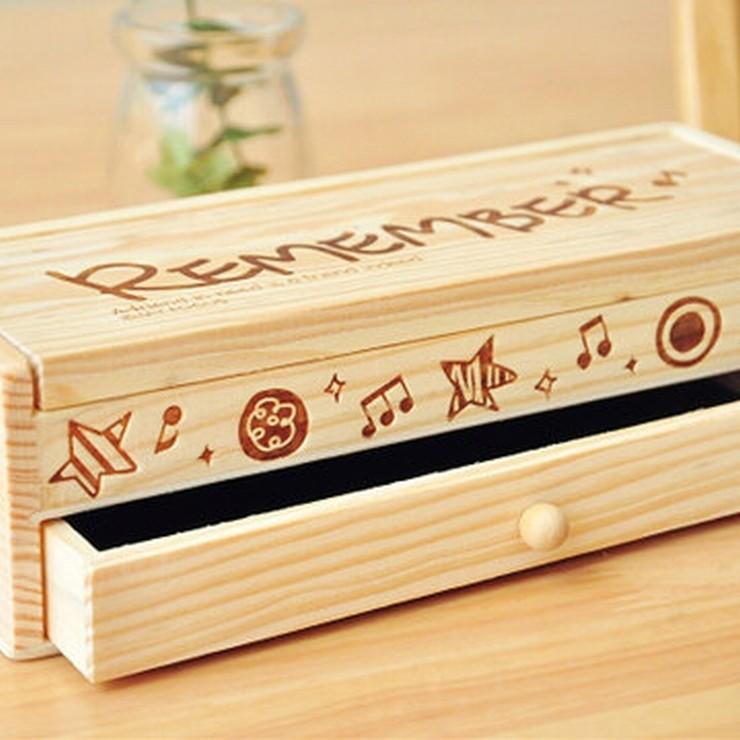 ペンケース 筆箱 筆入れ 木製 黒板付き 筆記具 小物入れ アクセサリーケース ジュエリーボックス 可愛い たっぷり収納 小学生 中学生 高校生 Zak Hg7boty おとりよせ Com 通販 Yahoo ショッピング