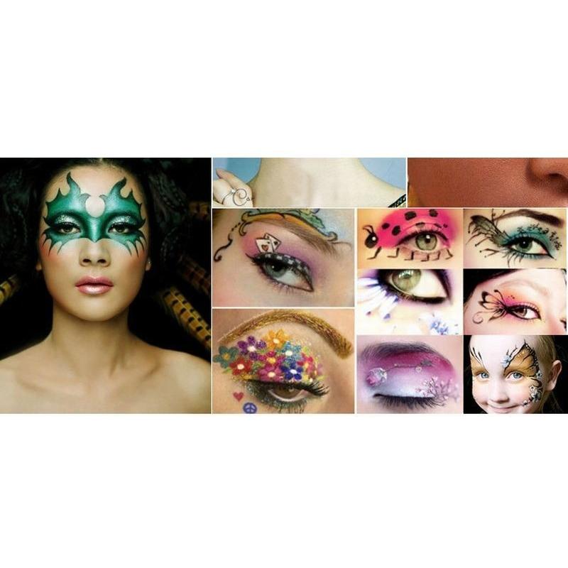 フェイスペインティング ボディペインティング 塗料 顔料 ハロウィン 仮装 変装 水や汗に強い 12色 フェイスペイント ボディペイント Zak Jvfl3se おとりよせ Com 通販 Yahoo ショッピング