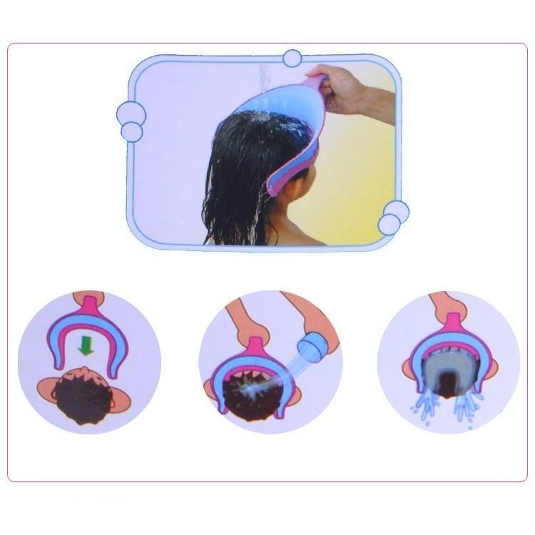 シャンプーハット バスバイザー 子供用 大人用 シャンプーキャップ 取っ手付き お風呂グッズ サイズ調節可能 フリーサイズ Zak Kvkmzs おとりよせ Com 通販 Yahoo ショッピング