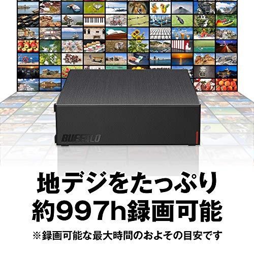 バッファロー USB3.2(Gen.1)対応外付けHDD メカニカルハードデイスク 8TB ブラック HD-LE8U3-BB 