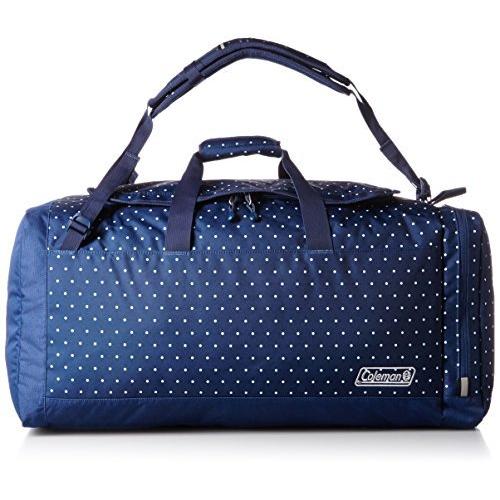 [コールマン]ボストンバッグ 3ウェイボストンLG (ネイビードット)TRAVELネイビードットF