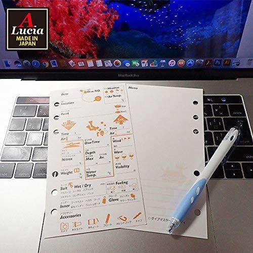 海外並行輸入正規品 ダイビング スノーケリング ノーブランド品 ログブック 6穴タイプ 30枚 30ダイブ 分 ナイトロックス対応 ログブックレフィル オレンジ ブラック Dive 2 Www Threeriversofs Com