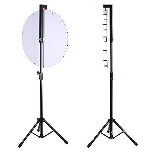 WinSpin ルーレット 24インチ 三脚 高さ調節 ルーレットホイール 回転 罰ゲーム 抽選 パーティゲーム ルーレット? ルーレット