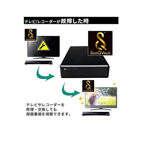 【新登場】 Logitec SeeQVault対応 外付けHDD ハードディスク テレビ録画 テレビレコーダー シーキューボルト 3.5インチ USB3.2 Gen1 (USB3.0) (8TB) 【Z2571971285】(14120円)