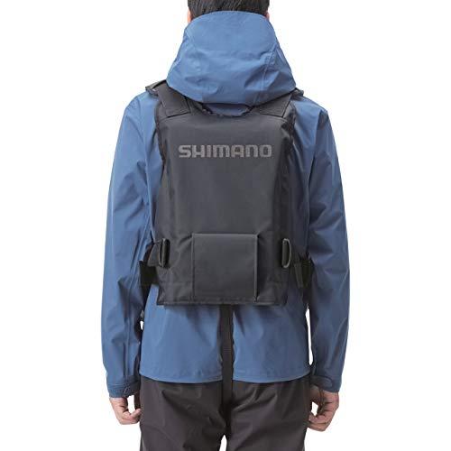 シマノ(SHIMANO) 釣りウェア 固定式フローティングベスト ロックショアベスト VF-029U グレー 0 ロックショア 磯 海水 