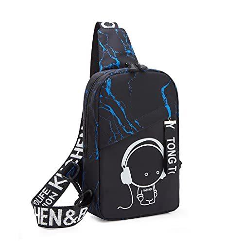 New ボディバッグ ショルダーバッグ メンズ 斜めがけ ショルダーバッグ メンズ 大容量 防水 おしゃれ軽量 Ipad収納可能 ワンショルダーバッグ ブルー 激安特価