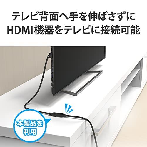 エレコム HDMI延長ケーブル 4K   60P対応 2m ブラック DH-HDEX20BK