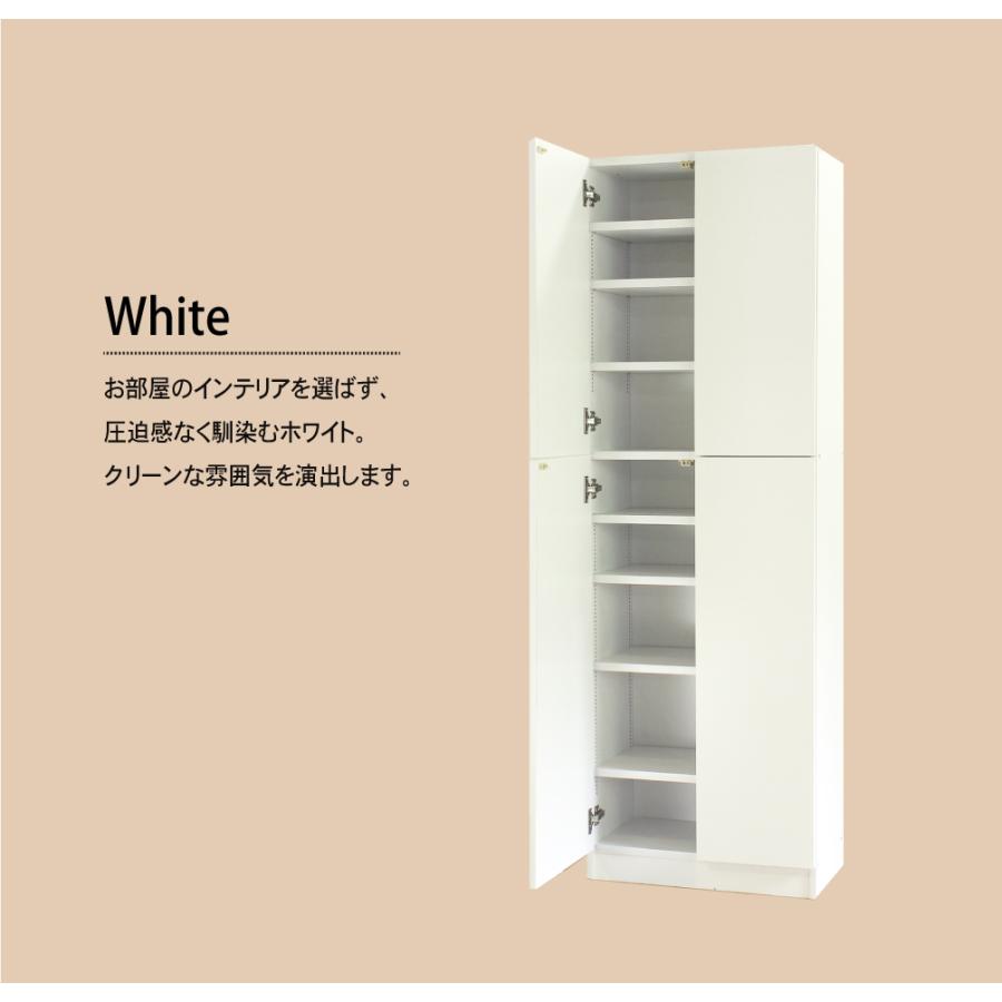 MiHAMAの家具 本棚 大容量 扉付き 収納庫 スリム 突っ張り 壁面収納