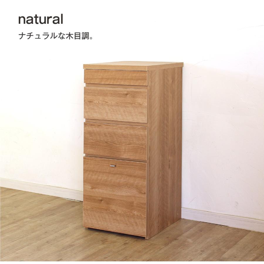 MiHAMAの家具 リビングパソコンキャビネット(引出し) 40幅 pc