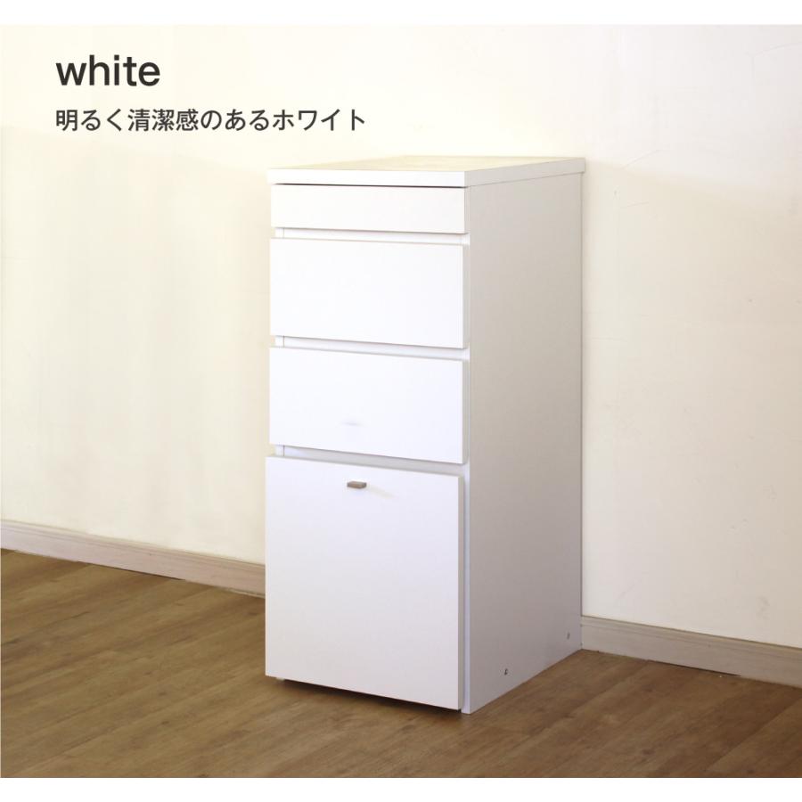 MiHAMAの家具 リビングパソコンキャビネット(引出し) 40幅 pc