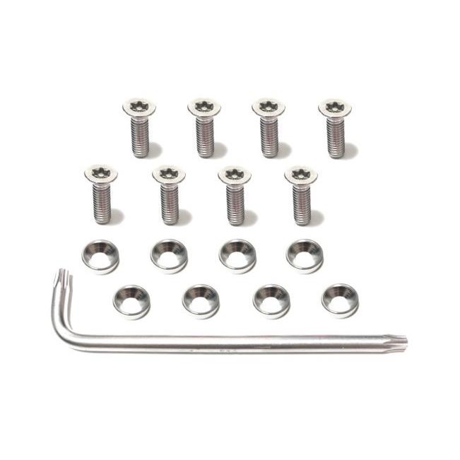 ステンレスナンバープレートボルト ナットセット 盗難防止ネジ M6 | 