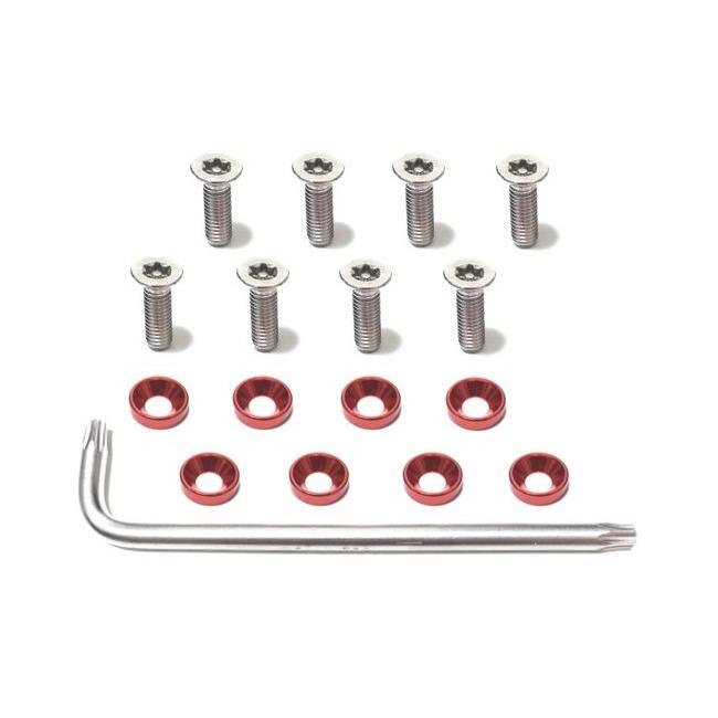 ステンレスナンバープレートボルト ナットセット 盗難防止ネジ M6 |  | 02