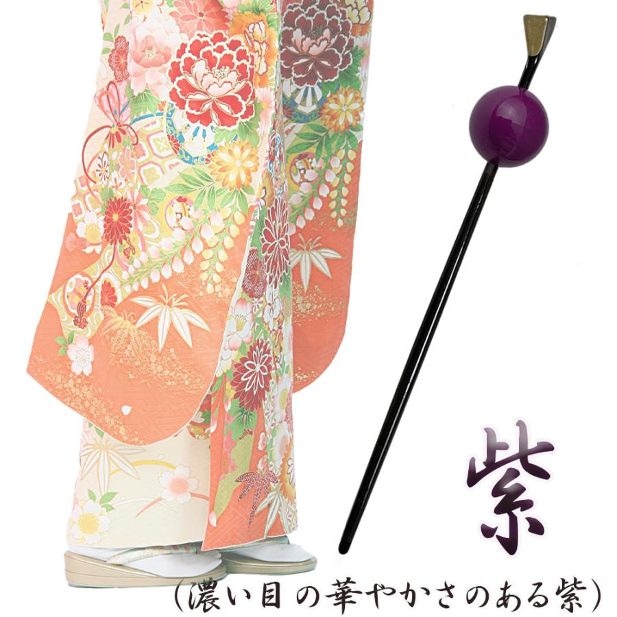 シンプル 玉かんざし 簪 玉簪 赤 朱色 ほおずき色 珊瑚色 緑 紫 シンプル 玉かんざし 簪 玉簪 赤 朱色 ほおずき色 珊瑚色 緑 紫