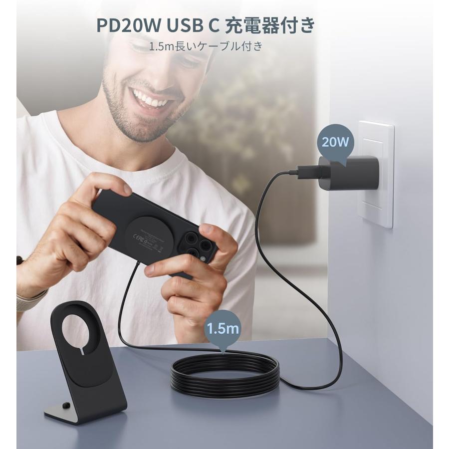 MagBak ワイヤレス充電器 iPhone ワイヤレス 磁石 USB Amazon.co.jp: MagBak ワイヤレス充電器 MBQI-CAR : 家電＆カメラ