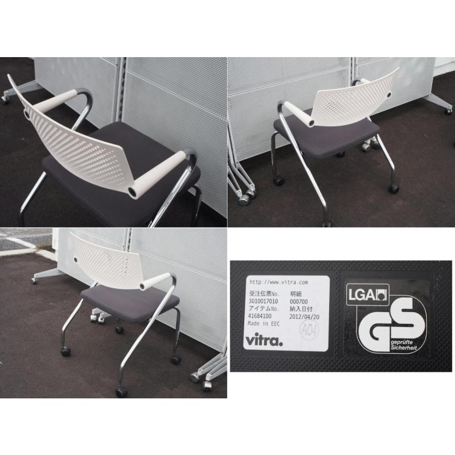 ☆ 美品 Vitra ヴィトラ Visaroll2 4脚セット ビザロール2 座面 ☆ 美品 Vitra ヴィトラ Visaroll2 4脚セット ビザロール2 座面