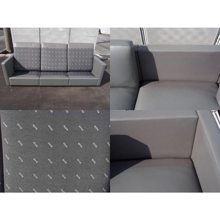 ☆ 美品 Knoll ノール アメリカ 高級応接セット 総革張り 2点 最 ☆ 美品 Knoll ノール アメリカ 高級応接セット 総革張り 2点 最