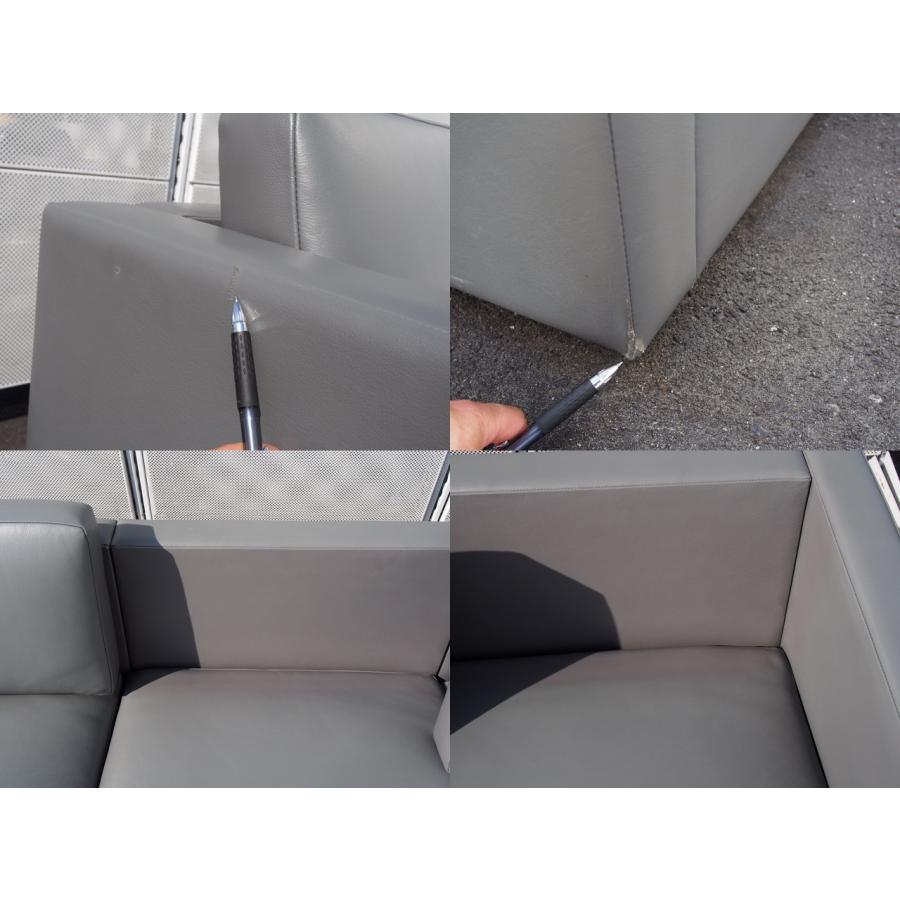 ☆ 美品 Knoll ノール アメリカ 高級応接セット 総革張り 2点 最 ☆ 美品 Knoll ノール アメリカ 高級応接セット 総革張り 2点 最