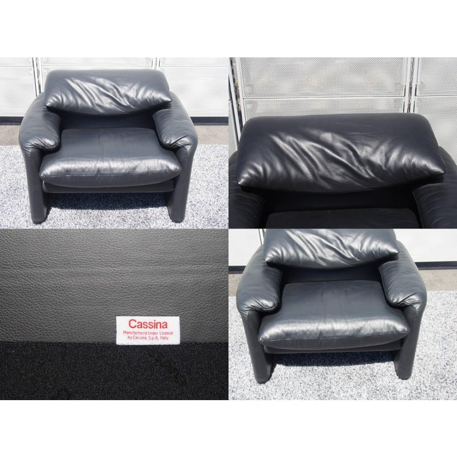 Cassina ☆ 中古 程度良好 カッシーナ マラルンガ 1人掛ソファ Cassina ☆ 中古 程度良好 カッシーナ マラルンガ 1人掛ソファ