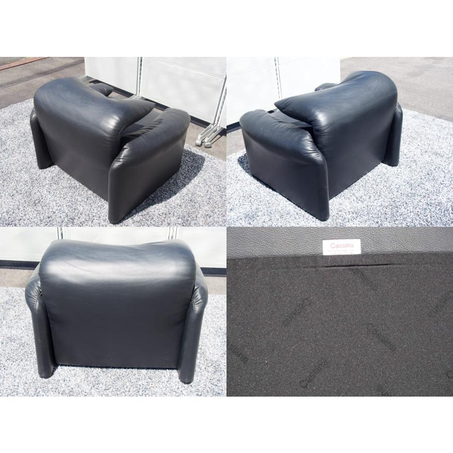 Cassina ☆ 中古 程度良好 カッシーナ マラルンガ 1人掛ソファ Cassina ☆ 中古 程度良好 カッシーナ マラルンガ 1人掛ソファ
