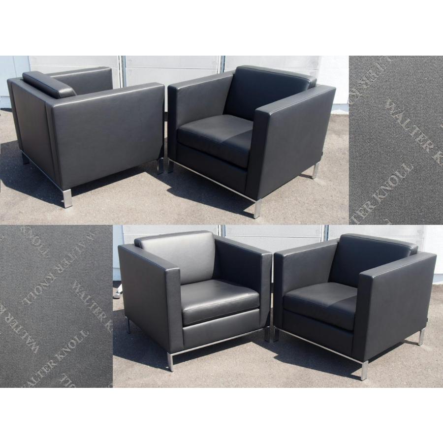 WALTER KNOLL ☆ 美品 WalterKnoll FOSTER500 総革張り 応接 WALTER KNOLL ☆ 美品 WalterKnoll FOSTER500 総革張り 応接