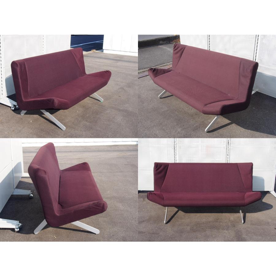 Cassina ☆ 中古 Cassina ixc ブーメラン ソファー 布張り グエナエル 