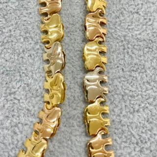 イタリアネックレス（象） アフリカンジュエリー 象 ネックレス 