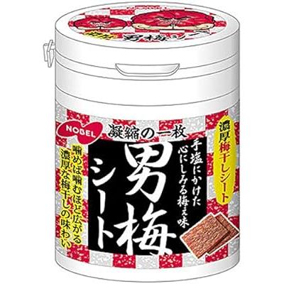 ノーベル 男梅シートボトル 75g×4個 : ミホット - 通販 - Yahoo
