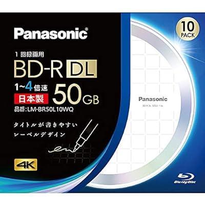 パナソニック LM-BR50L10WQ 録画用4倍速ブルーレイディスク 片面2層 