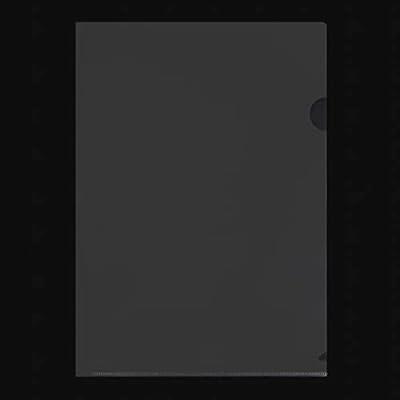 プラス クリアファイル クリアホルダー E A4 100枚 0.18mm 透明 (乳白