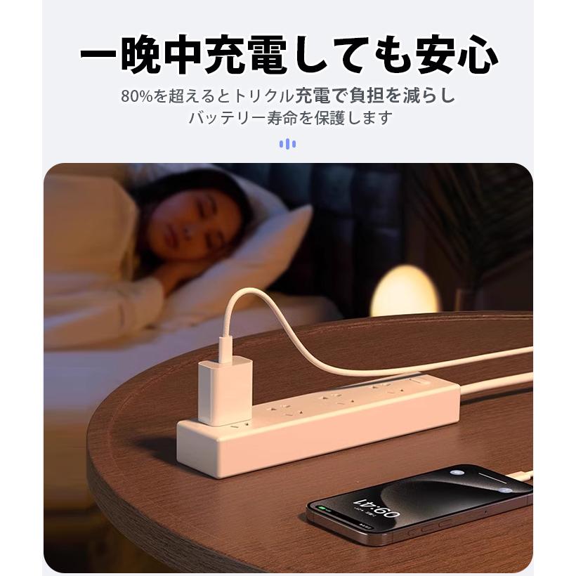 充電 ケーブル USB iPhone 0.25m/0.5m/1m/2m 高品質 AppleMFI認証品