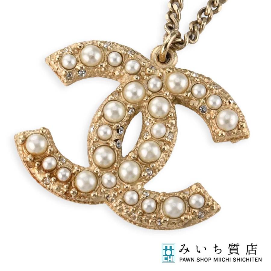 希少 CHANEL シャネル　ココマーク パールネックレス　限定モデル CHANEL シャネル ネックレス A64757 B06258 レディース パール