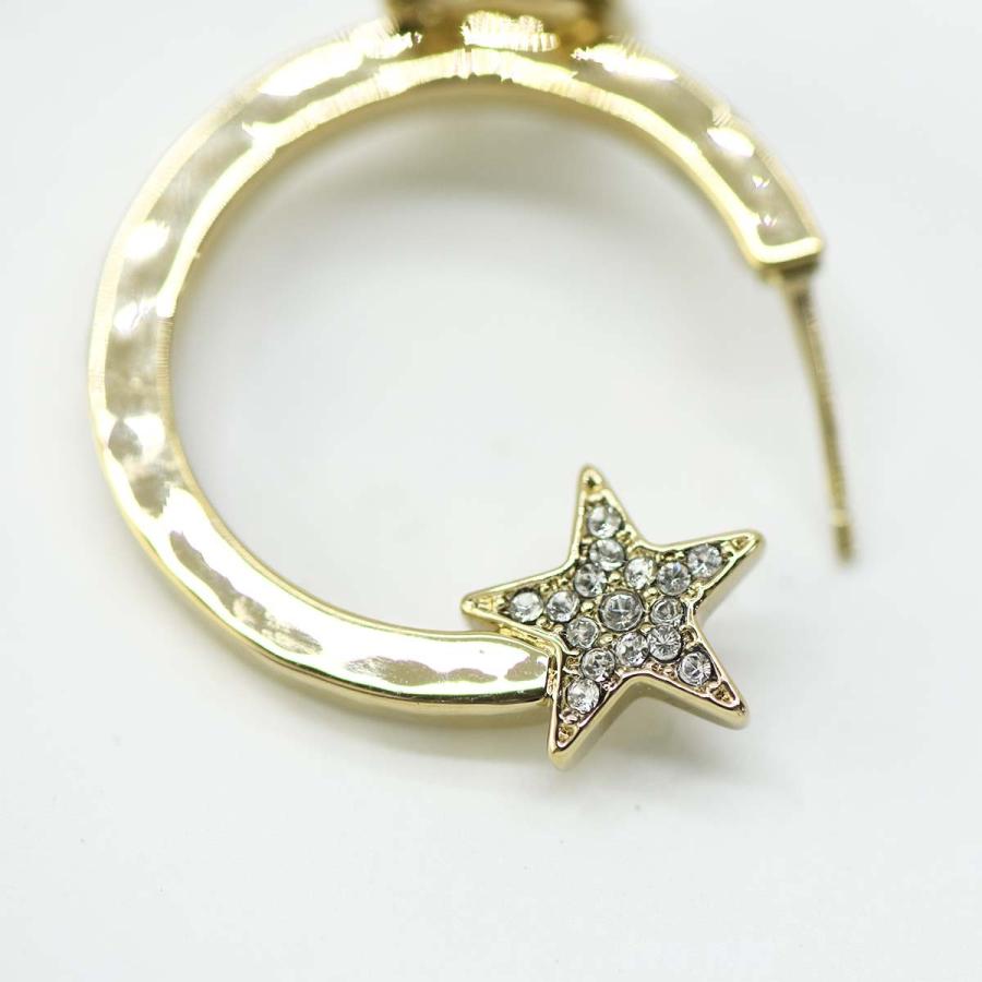質屋 シャネル CHANEL フープピアス ココマーク 星 ラインストーン
