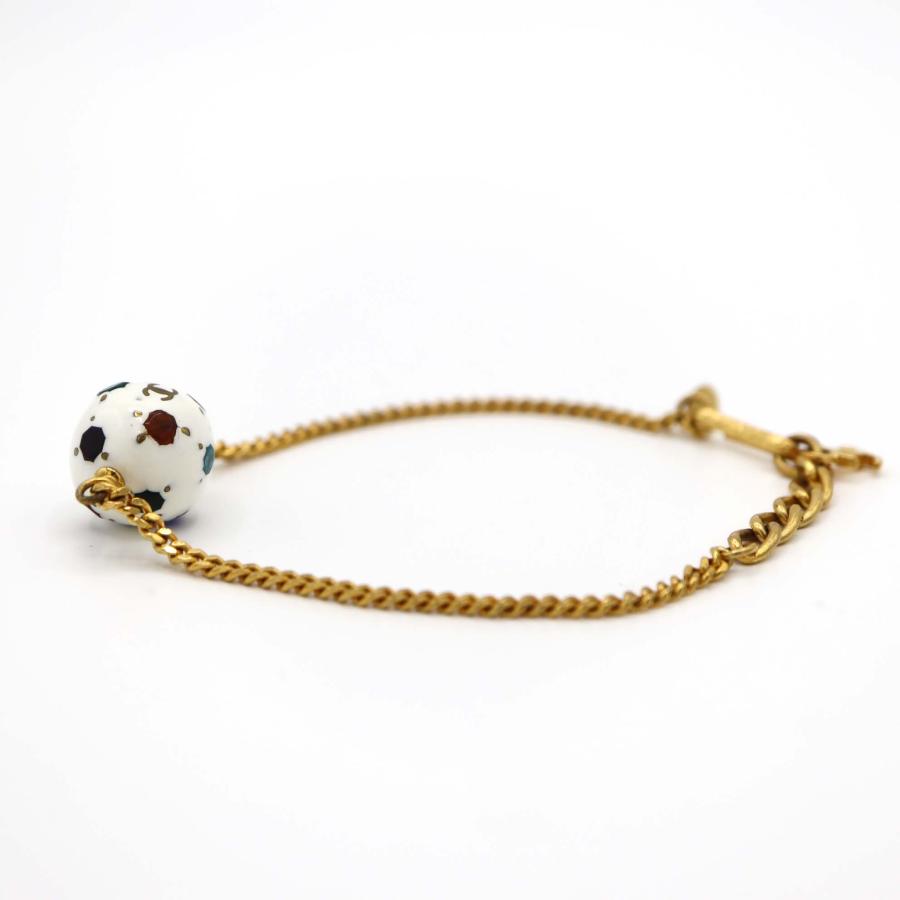 質屋 CHANEL シャネル ブレスレット サッカー マルチストーン ココ