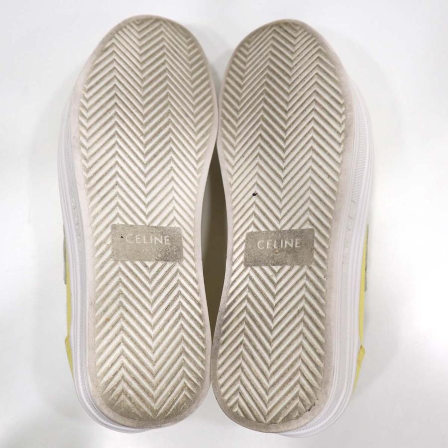 質屋 セリーヌ CELINE スニーカー トリオンフ ロゴ 36 23cm