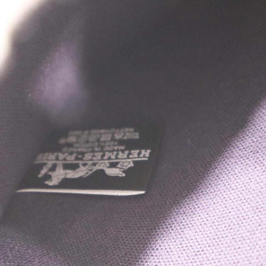 質屋 美品 ポーチ HERMES エルメス ヨッティングPM 紫 パープル