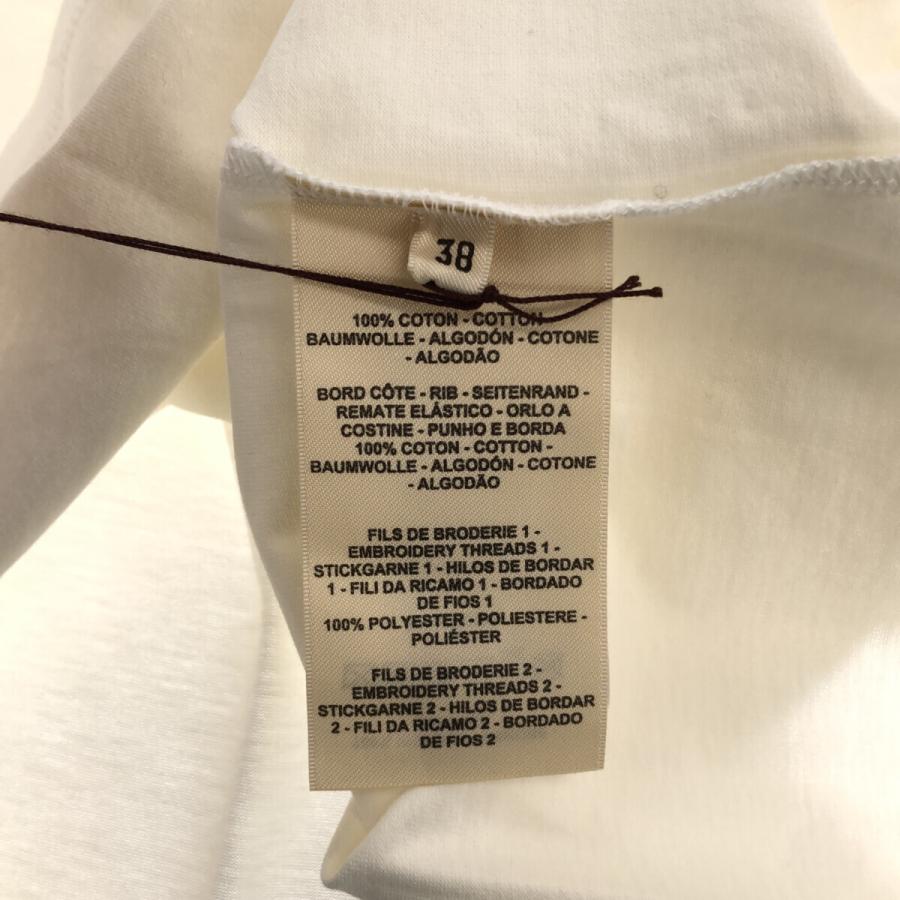 質屋 エルメス HERMES Tシャツ 38 サイズ 3E4620DL ホワイト 白 綿 