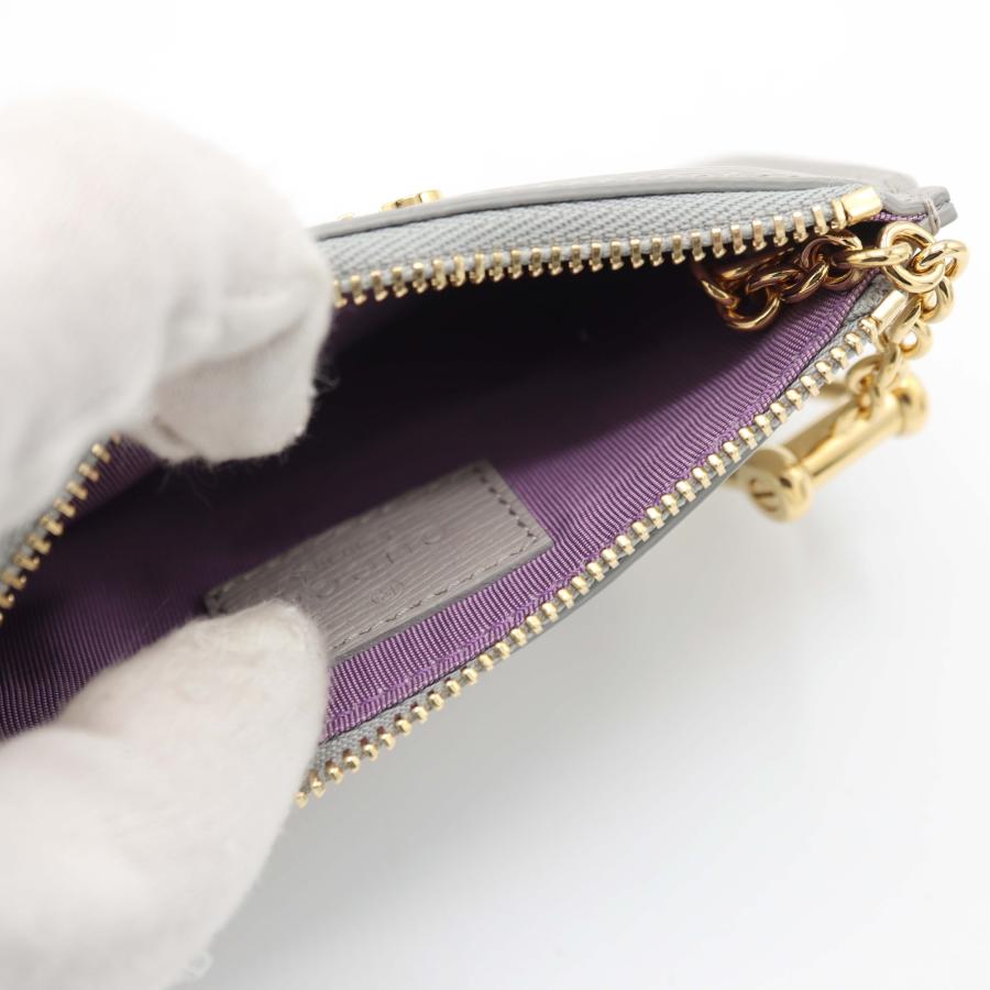 質屋 GUCCI グッチ キーケース コインケース グレー 箱 26k269-1 み