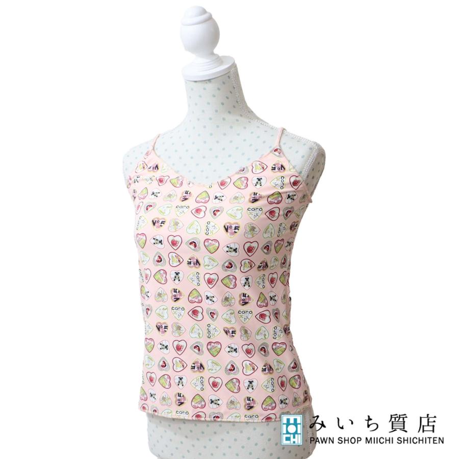 質屋 CHANEL シャネル キャミソール P28222 サイズ38 ココマーク