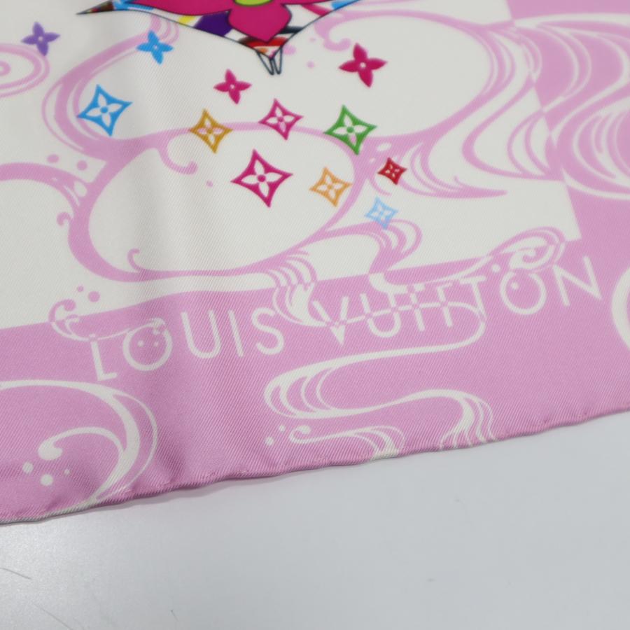 質屋 LOUIS VUITTON ルイヴィトン LV スカーフ カレ ウェーブ M71931 