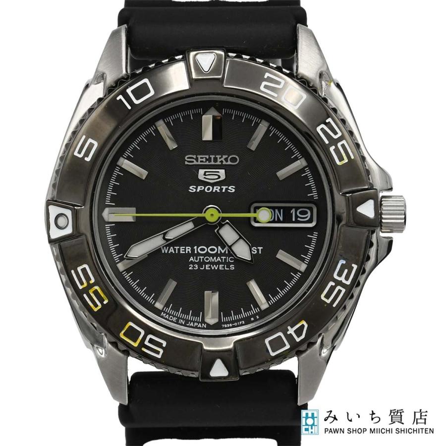 質屋 稼働 腕時計 SEIKO セイコー 7S36-00Y0 5 SPORTS ファイブ