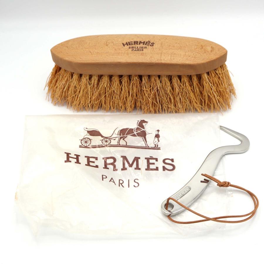質屋 HERMES エルメス ブラシ 鉄爪 てっぴ 馬具 フーフピック 蹄鉄掃除用具 19k47-108 みいち質店の画像